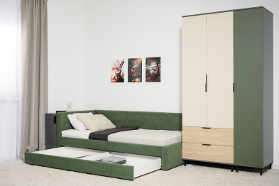 Тумба выкатная Марвэл 16.159, темно-серый