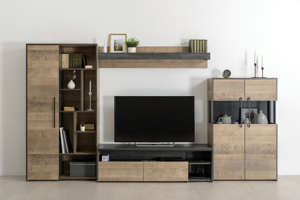 Комоды, Комод с витриной Трувор 13.306