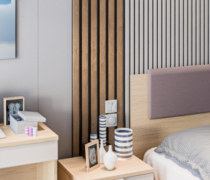 Рейки декоративные интерьерные СБ-3425 Дуб Бунратти (6 шт)