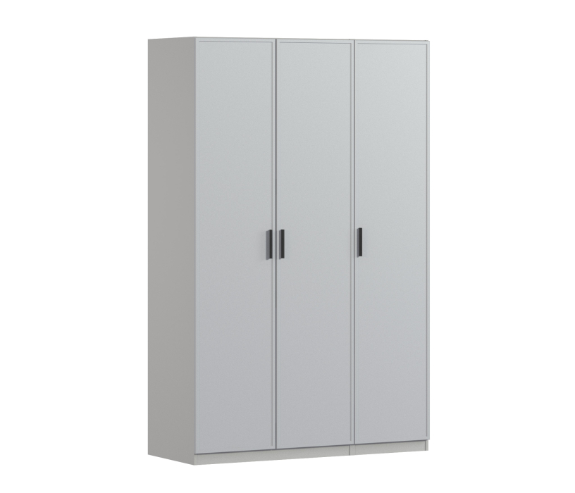 Для одежды, Шкаф трехдверный Макс 1500 мм, вариант №2 (ЛДСП/МДФ)