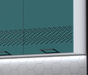 Кухня Лагуна 1,5м МДФ