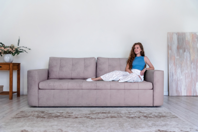 Прямой диван Boston, велюр