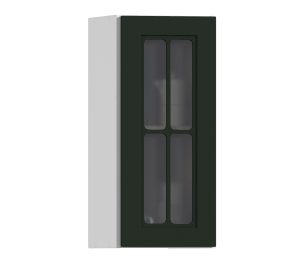 MODERN шкаф навесной со стеклом 1 дв 28х72 см