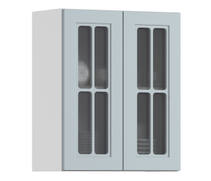 MODERN шкаф навесной со стеклом 2 дв 60х72 см