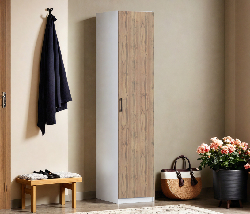 Для одежды, Шкаф однодверный Макс 500 мм, вариант №5 (ЛДСП)