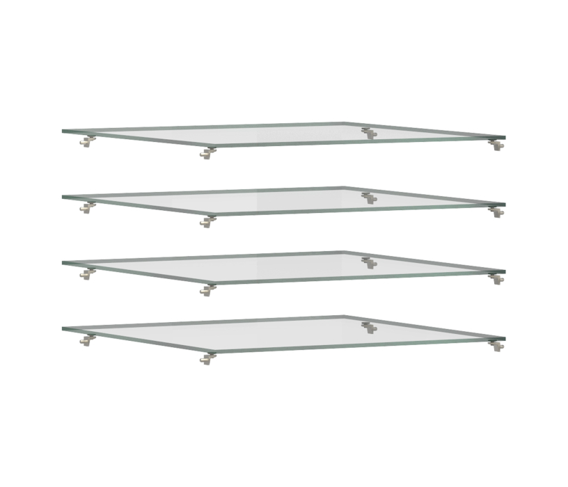 Шкафы пеналы, Комплект полок (4шт) Амалия СБ-3029