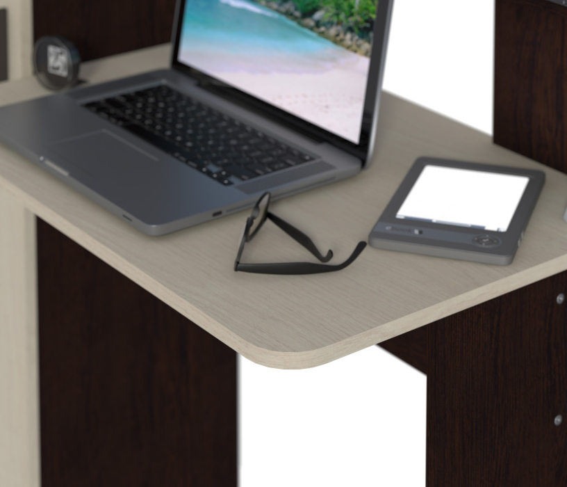 Компьютерные столы, Стеллаж со столом Тесса СБ-2737