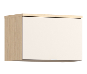 Полка Афина СБ-3320 Дуб Винченца/Кашемир серый