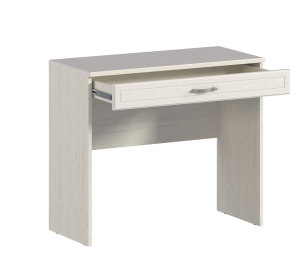 Стол туалетный Гранд / Ливерпуль СБ-3527 Дуб Приморский Белый/МДФ Классика Светлый