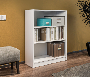 Стеллаж Твин СБ-3380 Белый