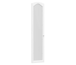 Амалия СБ-3003-02 Дверь со стеклом МДФ Дуб Белый