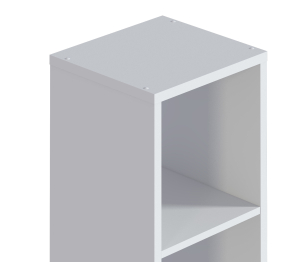 Стеллаж Кито СБ-3240 Белый