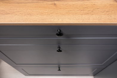 Тумба для обуви Остин 16.121, серый графит, дуб золотой крафт