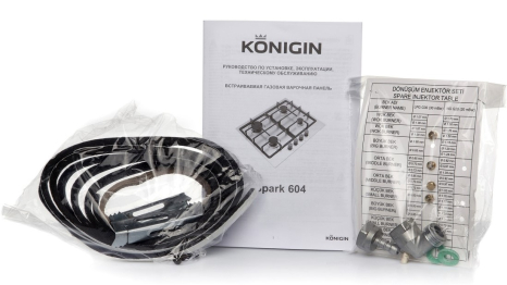 Газовая варочная панель Konigin Spark 604 WH