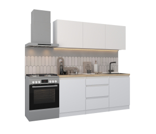 Кухонный гарнитур Леон прямой 1800 см