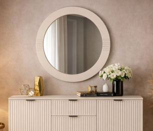 Зеркало Турин СБ-3573 МДФ Кашемир