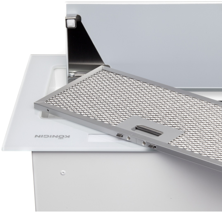 Вытяжки, Кухонная вытяжка Navi White Glass 60