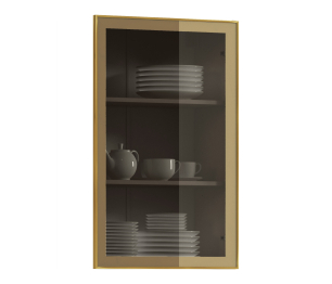 Регина ФВА-160 витрина Золото кварцевый/стекло Бронза АРИСТО