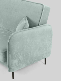 Прямой диван Капри, велюр