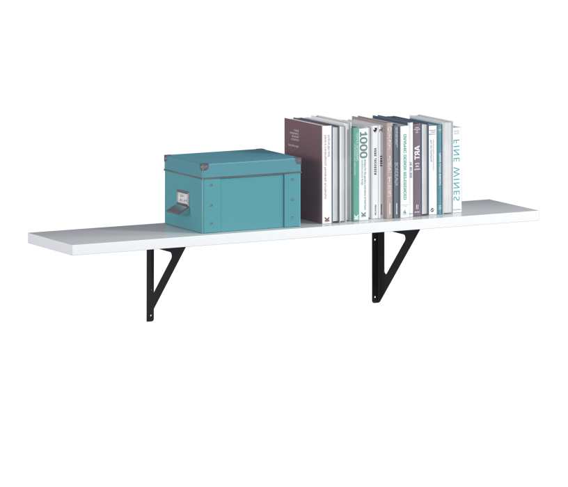 Настенные полки, Твин СБ-3412 Полка Белый