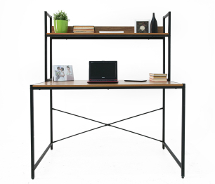 Стол письменный  LOFT с надстройкой