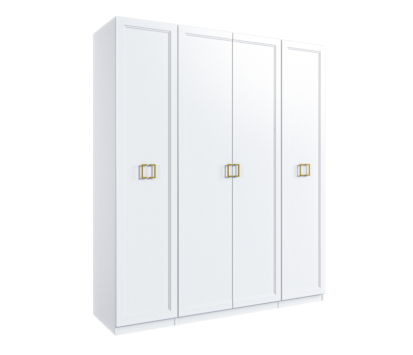 Для одежды, Шкаф четырехдверный Ассоль/Макс 2000 мм