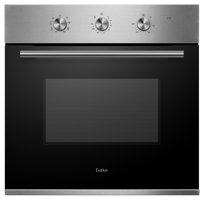 Духовые шкафы, Духовой шкаф электрический EVELUX EO 620 X
