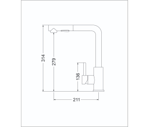 Смеситель ЕС - 3010