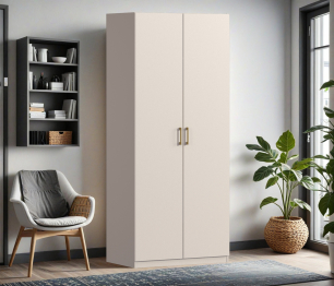 Шкаф двухдверный Макс 1000 мм, вариант №4 (ЛДСП)