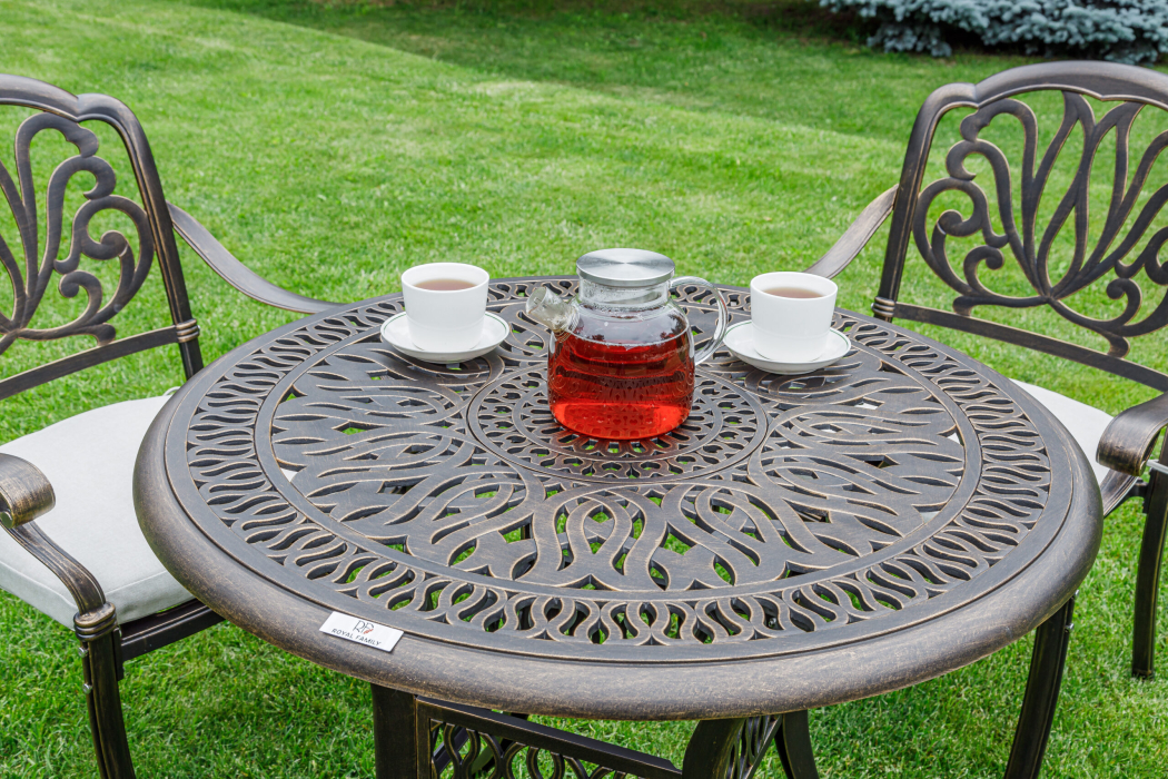 Комплекты мебели, Комплект из литого алюминия WILHELM на 4 персоны