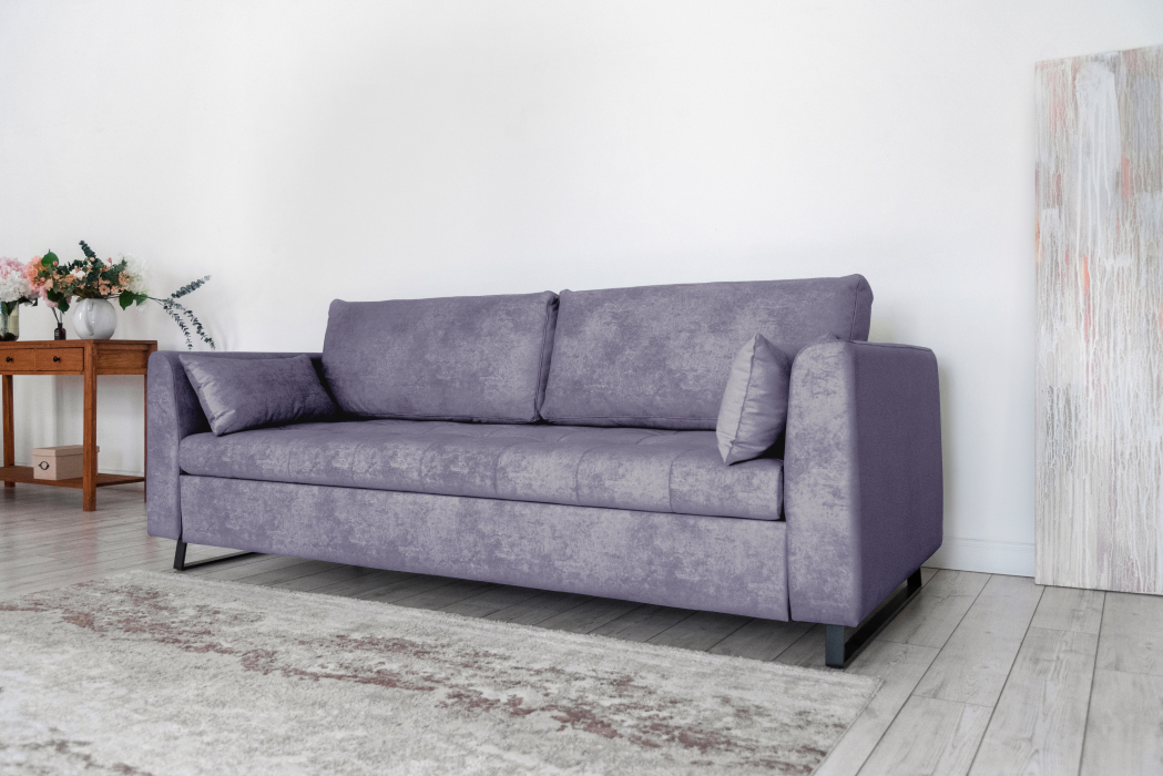 Диваны кровати со спальным местом, Прямой диван Marrit, велюр