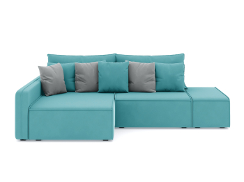 Диван-кровать угловой Портленд еврокнижка НПБ, велюр