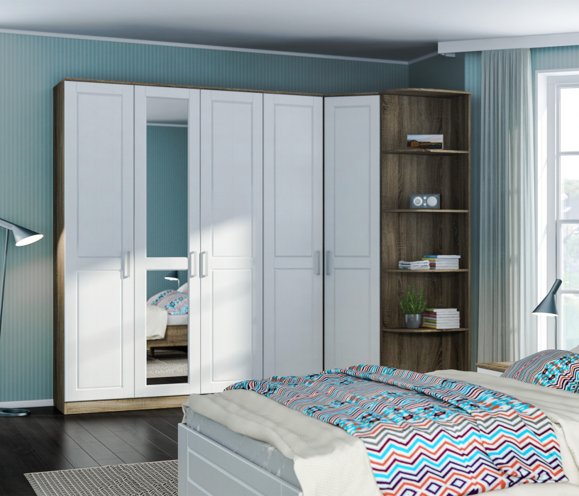 Угловые шкафы, Шкаф угловой Илона (Прованс) СБ-2669