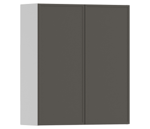 Квадро шкаф навесной 2 дв 80х92 см